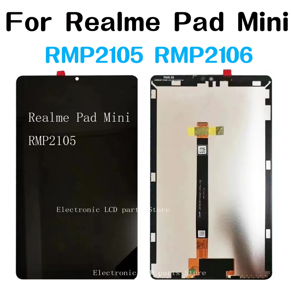 

Оригинальный 8,7 дюймовый ЖК-дисплей для Realme Pad Mini RMP2105 RMP2106 сенсорный экран дигитайзер с ЖК-дисплеем