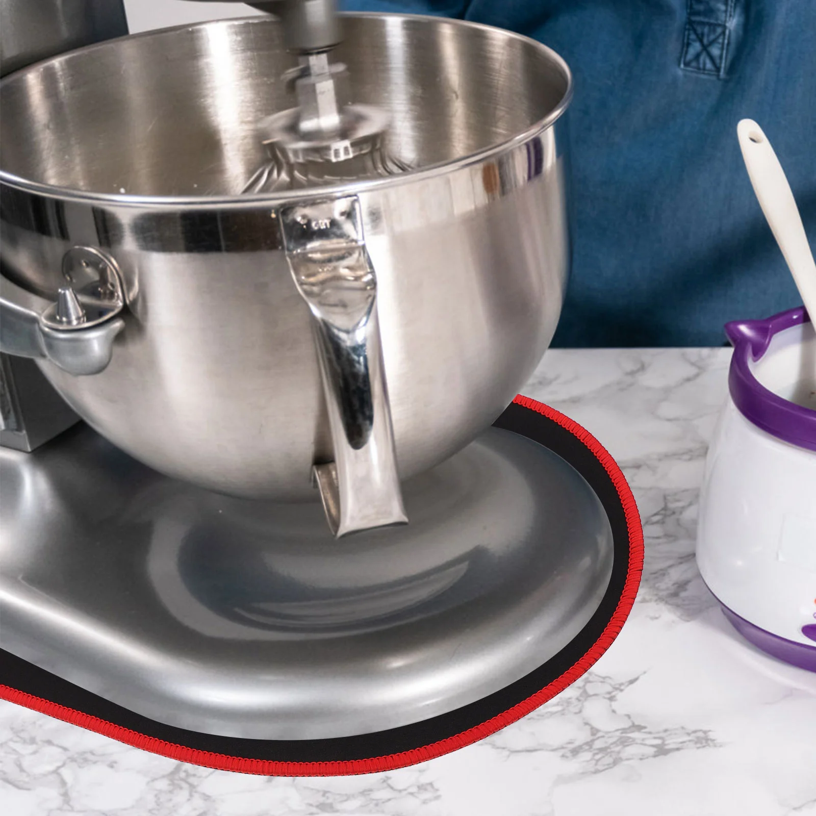 Non-slip Mat Mixer Sliding Rubber Kitchen Attachment Slide Pad for Mover Slider Stand
Non-slip Mat Mixer Sliding Rubber Kitchen Attachment Slide Pad for Mover Slider Stand