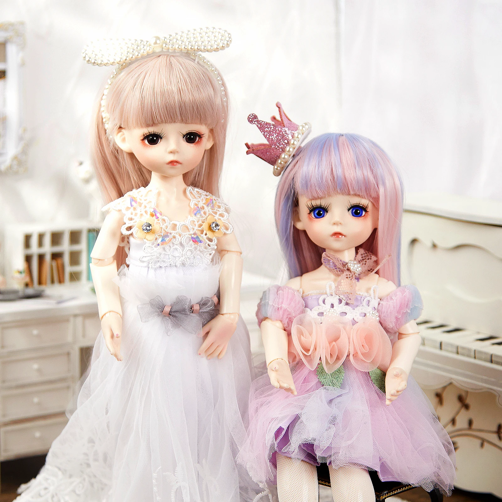 DORIS 1/6 Outfit Jointed Body BJD Dolls Cute Face Makeup Fullset Clothes Toy High Quality BJD Doll for Girls Kawaii Cute Toys
DORIS 1/6 Outfit Jointed Body BJD Dolls Cute Face Makeup Fullset Clothes Toy High Quality BJD Doll for Girls Kawaii Cute Toys