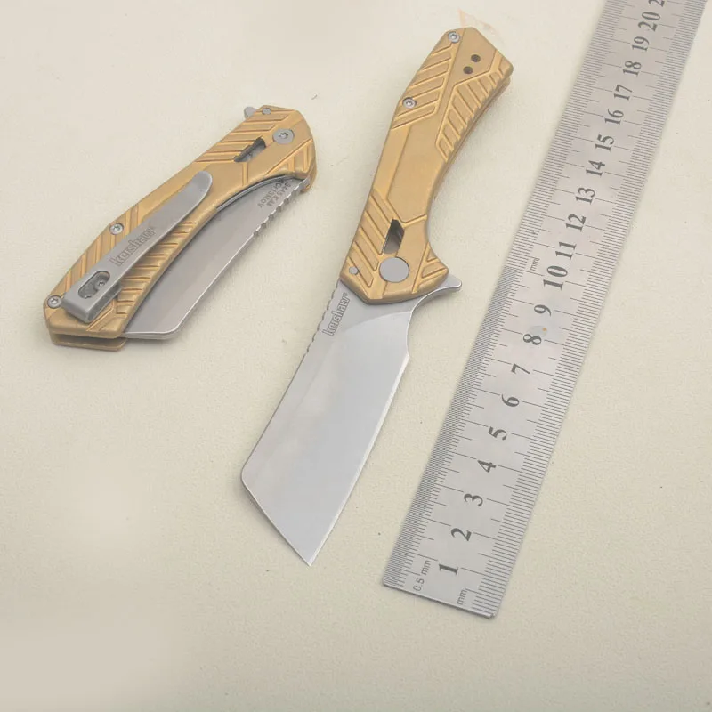 Складной нож kershu 3445, карманный клинок 8CR13 со стальной ручкой, тактические охотничьи военные инструменты для повседневного использования, кемпинга, выживания
Складной нож kershu 3445, карманный клинок 8CR13 со стальной ручкой, тактические охотничьи военные инструменты для повседневного использования, кемпинга, выживания