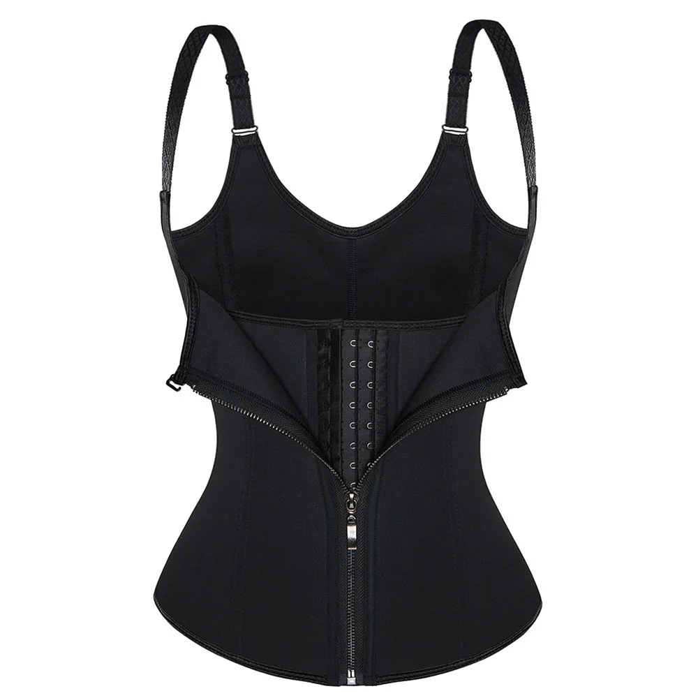 Women Compression Body Shaper Vest Waist Trainer Cincher Zipper Tummy Control Corset Slimming Upright Posture
Women Compression Body Shaper Vest Waist Trainer Cincher Zipper Tummy Control Corset Slimming Upright Posture