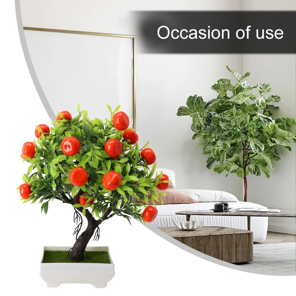 Artificial Orange Tree Plastic Fake Plants Wedding Garden Decor Home Party Wedding Decor Office Room Table Decoration
Artificial Orange Tree Plastic Fake Plants Wedding Garden Decor Home Party Wedding Decor Office Room Table Decoration