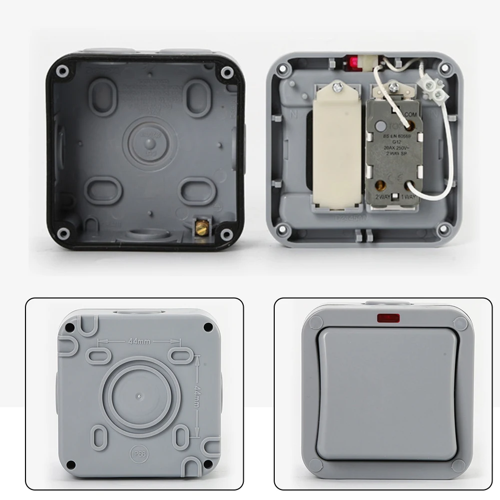 High Quality Case Single Control 110*180*130mm 158*90*60mm 170*220*110 Mm High Insulation Split Aluminum Switch Junction
High Quality Case Single Control 110*180*130mm 158*90*60mm 170*220*110 Mm High Insulation Split Aluminum Switch Junction