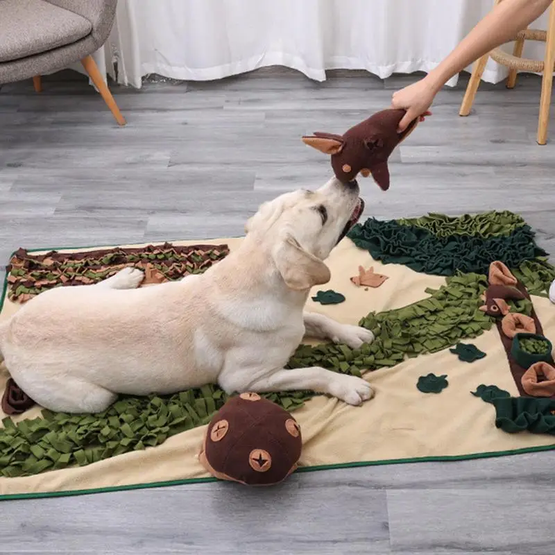 Giant Dog SnuffleMat Nose Smell Training Sniffing Pad Dog Puzzle Toy Slow Feeding Bowl Food Dispenser Carpet Washable Dog toys
Giant Dog SnuffleMat Nose Smell Training Sniffing Pad Dog Puzzle Toy Slow Feeding Bowl Food Dispenser Carpet Washable Dog toys