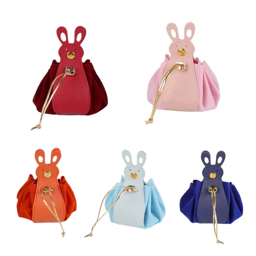 Large Capacity Velvet Drawstring Bag Storage Bag Korean Style Cartoon Rabbit Ear Handbag Wrist Bag New Year Festive Sugar Bag
Large Capacity Velvet Drawstring Bag Storage Bag Korean Style Cartoon Rabbit Ear Handbag Wrist Bag New Year Festive Sugar Bag