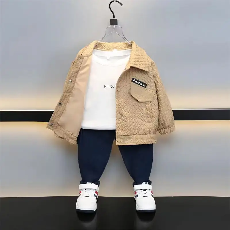 Boys Spring and Autumn Clothing Han Fan Coat 2023 New Baby Spring Clothing Childrens Cool Jacket Top Boys Baby Jacket
Boys Spring and Autumn Clothing Han Fan Coat 2023 New Baby Spring Clothing Childrens Cool Jacket Top Boys Baby Jacket