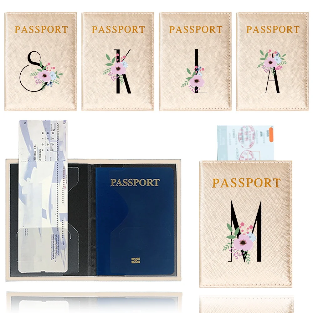 Travel Passport Cover Women Gold Color Passport Holder Designer Printing Black Flwoer Series Travel Passport Case Pouch
Travel Passport Cover Women Gold Color Passport Holder Designer Printing Black Flwoer Series Travel Passport Case Pouch