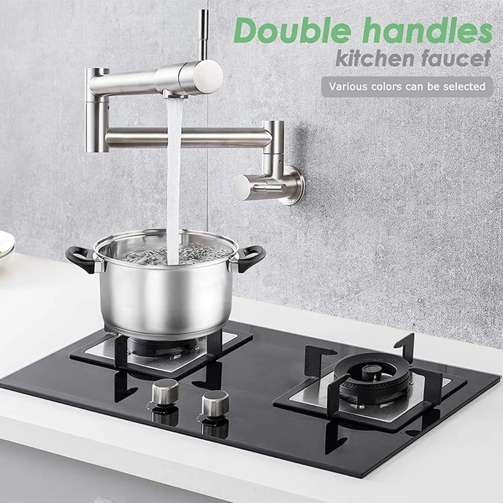 Stainless Steel In-wall Folding Faucet Kitchen Sink Faucet Single Cold Foldable Faucet Universal Swivel Faucet Kitchen Faucet
Stainless Steel In-wall Folding Faucet Kitchen Sink Faucet Single Cold Foldable Faucet Universal Swivel Faucet Kitchen Faucet