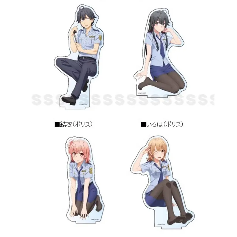 Аниме «Моя Молодежная романтическая комедия не та», как я ожидал, акриловая искусственная комедия, фигурка хачiman Yukino, модель, пластина, косплей, игрушка в подарок
Аниме «Моя Молодежная романтическая комедия не та», как я ожидал, акриловая искусственная комедия, фигурка хачiman Yukino, модель, пластина, косплей, игрушка в подарок