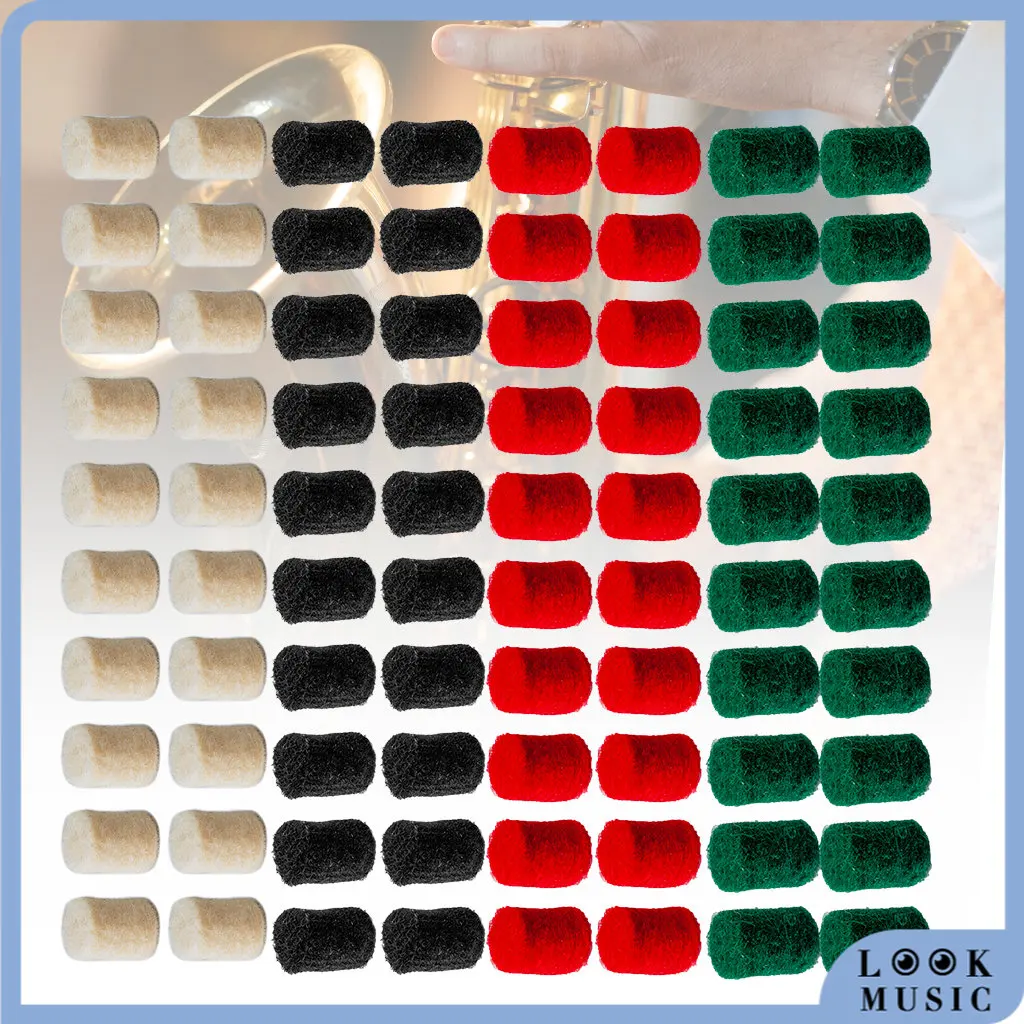 Saxophone Bumper Felts Sax Saxophone Key Guard Felt Bumper Alto Tenor Soprano Saxophone Parts Repair Accessories 20pcs
Saxophone Bumper Felts Sax Saxophone Key Guard Felt Bumper Alto Tenor Soprano Saxophone Parts Repair Accessories 20pcs