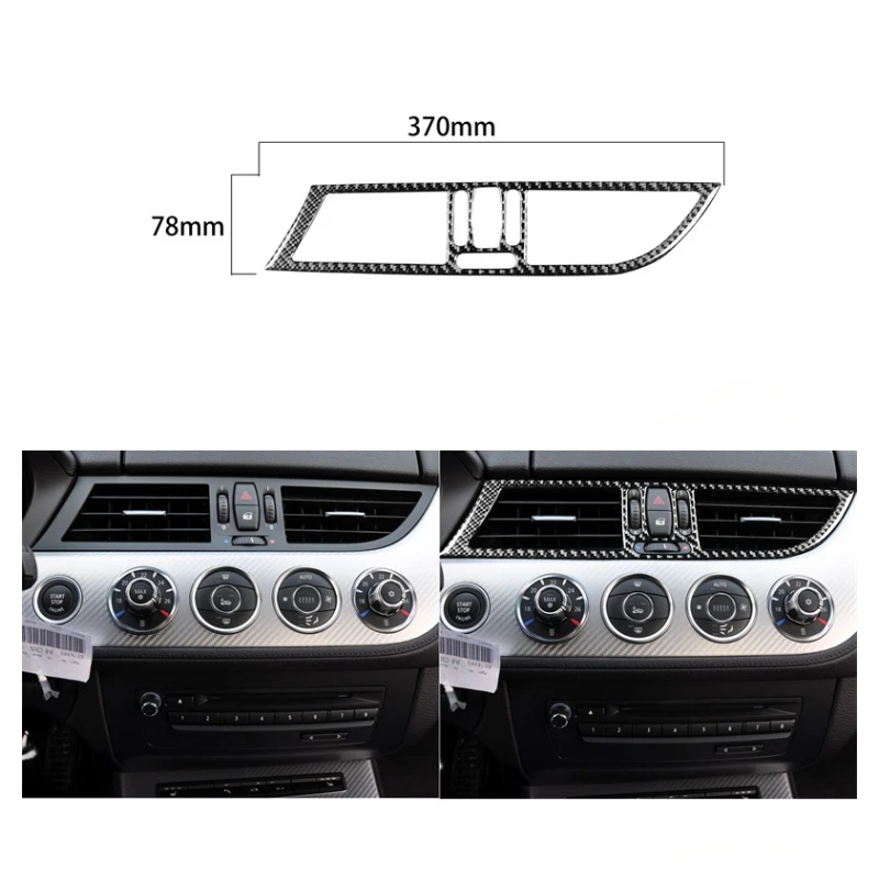 For BMW Z4 E89 2009 2010 2011-2016 Real Carbon Fiber Stickers Car Central Air Outlet Cover Frame Trim interior Car Accessories
For BMW Z4 E89 2009 2010 2011-2016 Real Carbon Fiber Stickers Car Central Air Outlet Cover Frame Trim interior Car Accessories