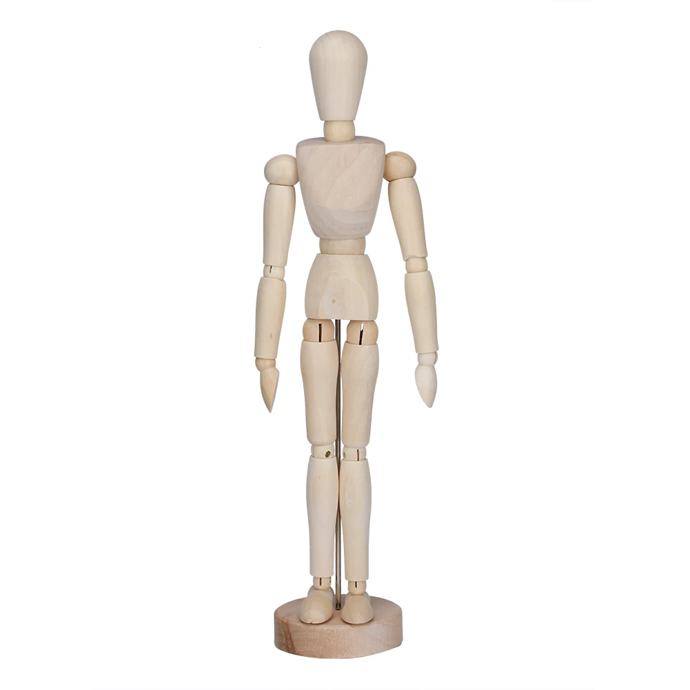Wooden Artist Drawing Manikin Articulated Mannequin With Base And Flexible Body For Drawing The Human Figure
Wooden Artist Drawing Manikin Articulated Mannequin With Base And Flexible Body For Drawing The Human Figure