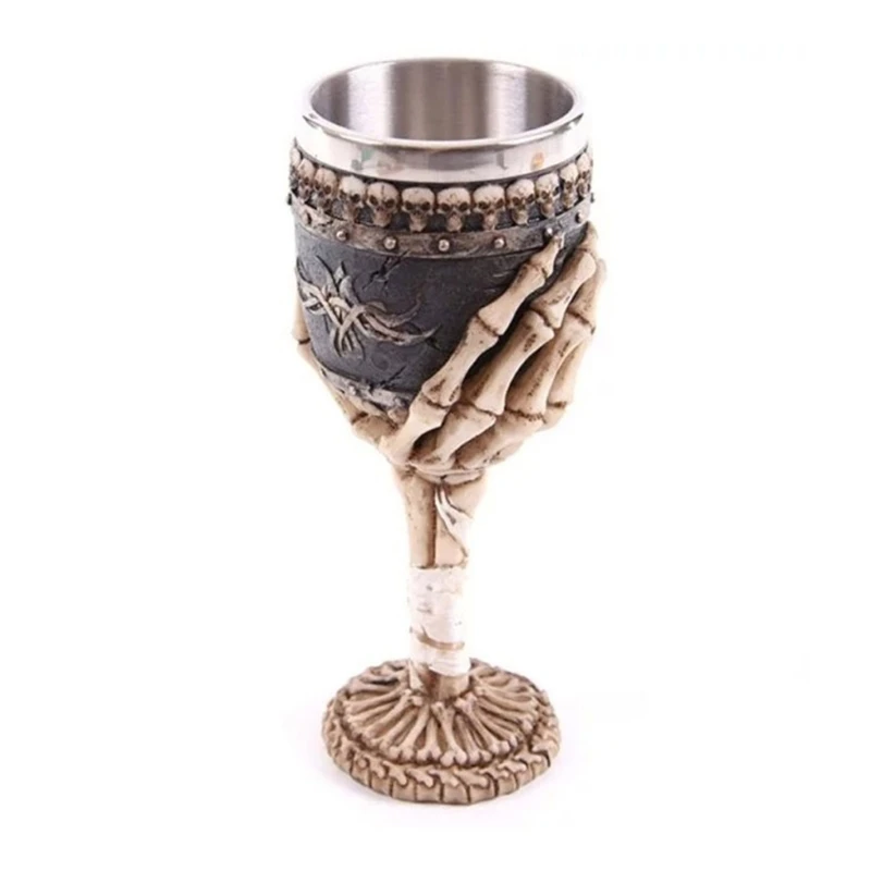 Skull Wine Glass Retro Skull Hands Goblet Cocktail Glass Red Wine Cups Bar KTV Wine Glass Resin Stainless Steel Dropship
Skull Wine Glass Retro Skull Hands Goblet Cocktail Glass Red Wine Cups Bar KTV Wine Glass Resin Stainless Steel Dropship