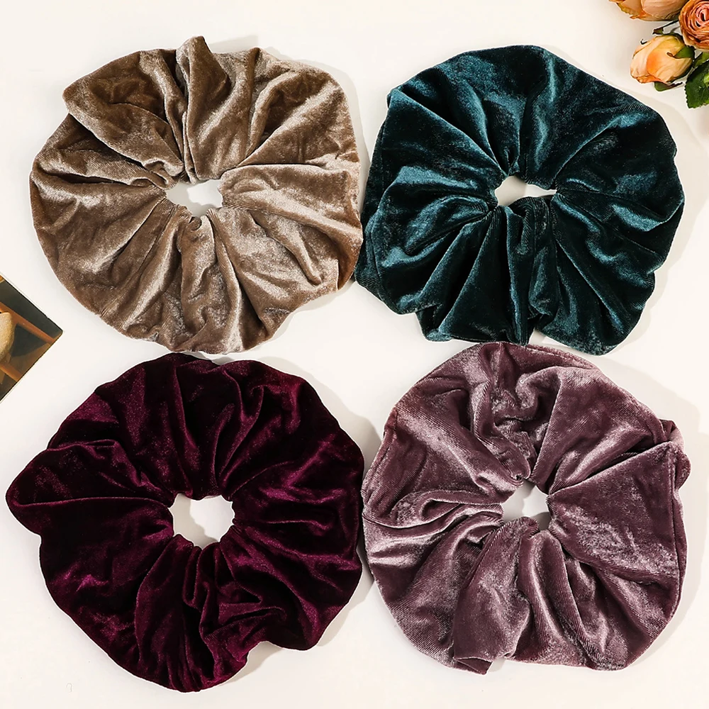 Oversized Velvet Women Hair Scrunchies Solid Color Big Scrunchie Hair Rubber Bands Elastic Hair Ties Accessories Ponytail Holder
Oversized Velvet Women Hair Scrunchies Solid Color Big Scrunchie Hair Rubber Bands Elastic Hair Ties Accessories Ponytail Holder