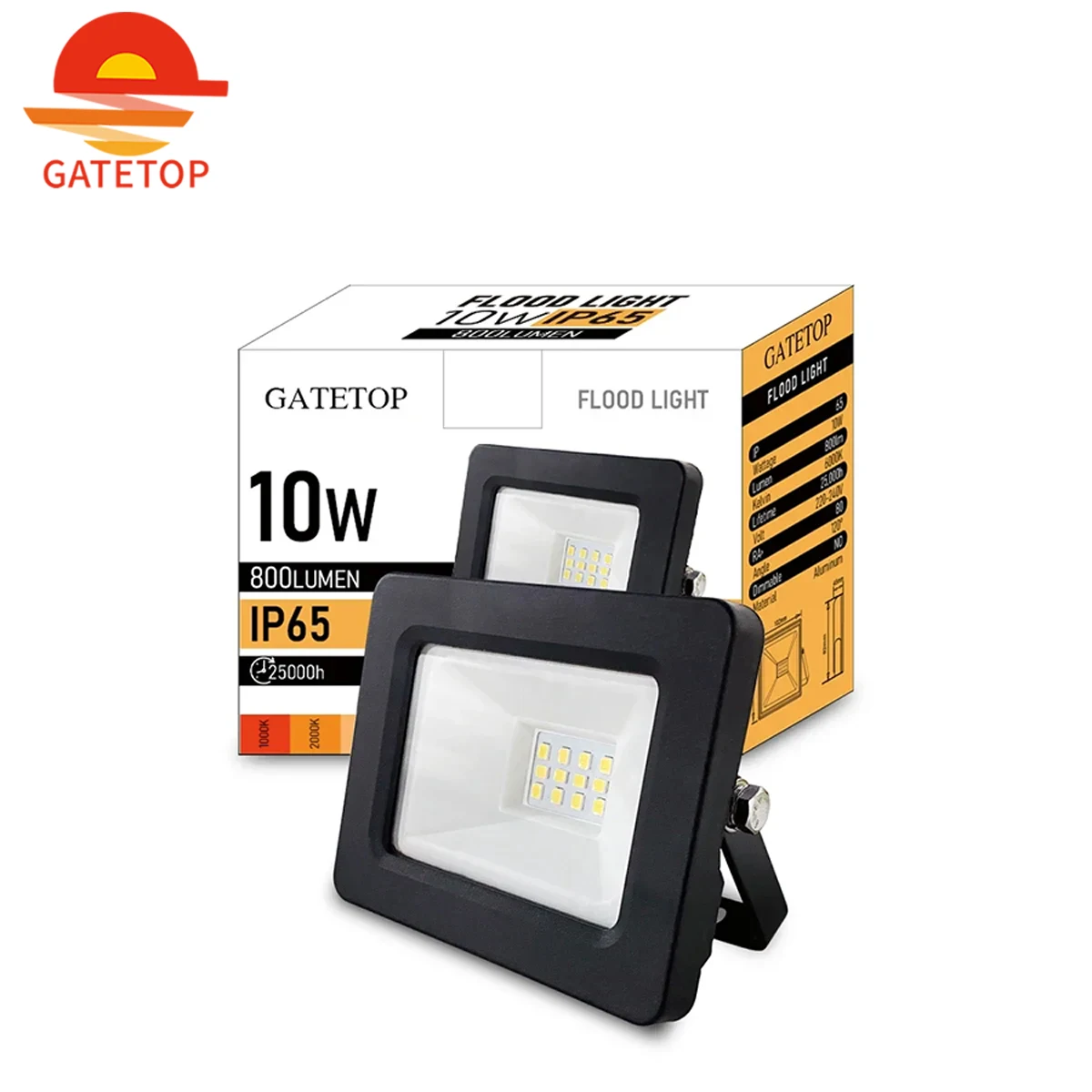 Outdoor 10w Floodlight Ip65 Dust-proof Waterproof Led Light 220-240v High Lumen For Garden Courtyard Street
Outdoor 10w Floodlight Ip65 Dust-proof Waterproof Led Light 220-240v High Lumen For Garden Courtyard Street