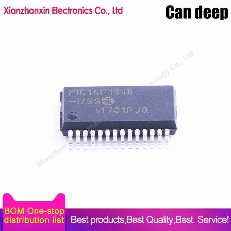1pcs/lot PIC16F1518-I/SS PIC16F1518-E/SS PIC16F1518 SSOP-28 Embedded microcontroller controller single-chip microcomputer
1pcs/lot PIC16F1518-I/SS PIC16F1518-E/SS PIC16F1518 SSOP-28 Embedded microcontroller controller single-chip microcomputer