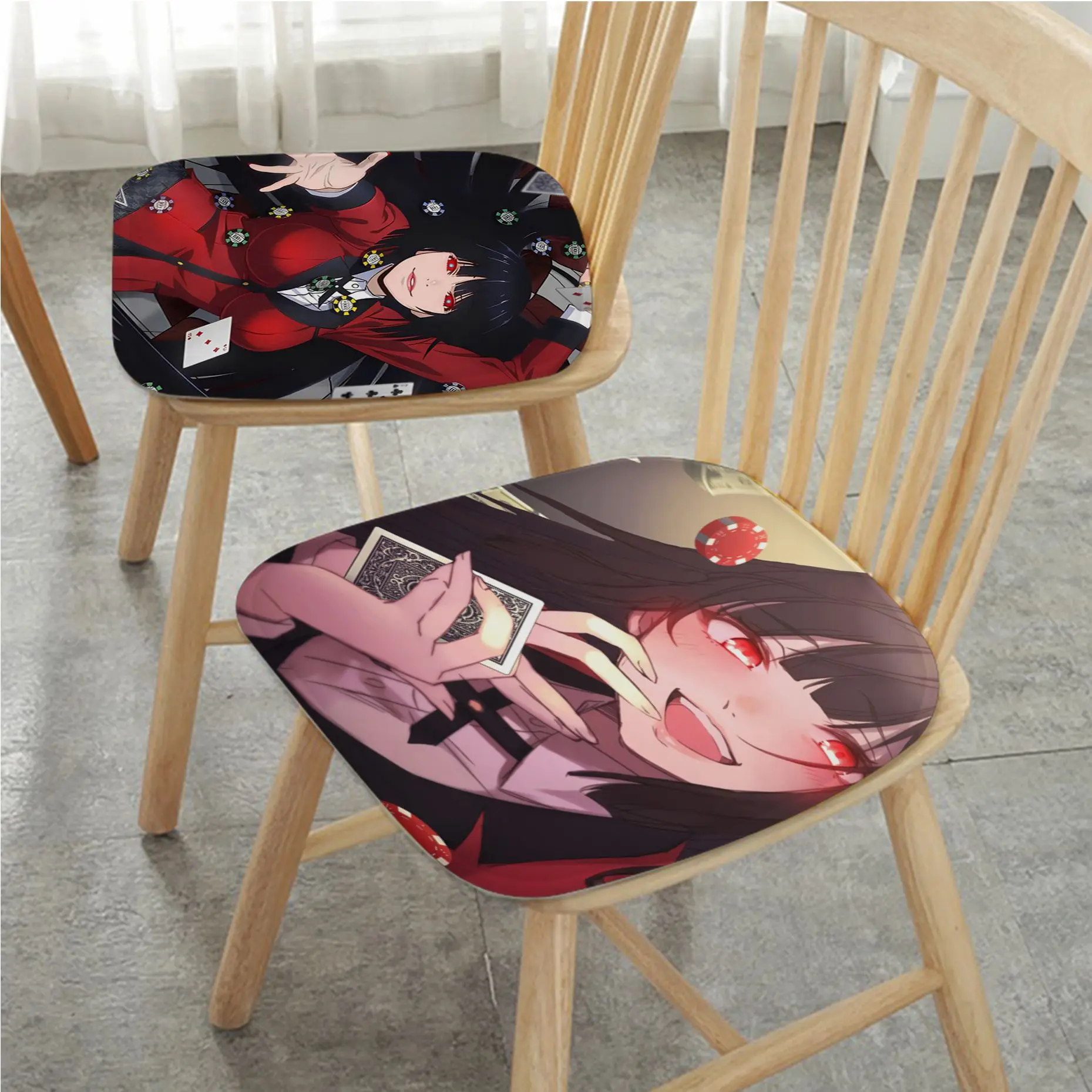 New Kakegurui Creative Sofa Mat Dining Room Table Chair Cushions Unisex Fashion Anti-slip Stool Seat Mat
New Kakegurui Creative Sofa Mat Dining Room Table Chair Cushions Unisex Fashion Anti-slip Stool Seat Mat