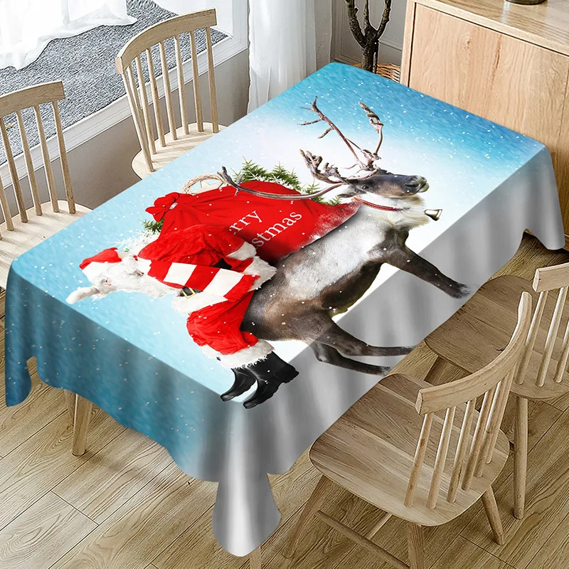 Christmas Elk Tablecloth Rectangular Farmhouse Banquet Party Kitchen Dining Room Linen Tablecloth Christmas Table Decorations
Christmas Elk Tablecloth Rectangular Farmhouse Banquet Party Kitchen Dining Room Linen Tablecloth Christmas Table Decorations