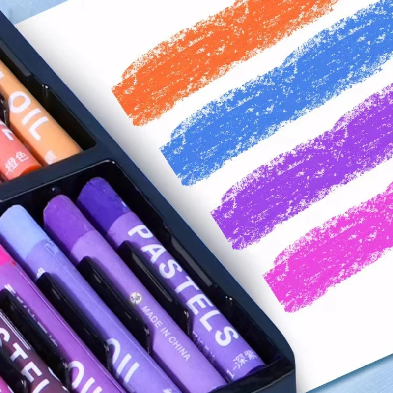 12/24/36/48 Colors Oil Paint Stick Children Super Soft Crayons Multi-color Kids Art Set Oil Pastel Stationery Drawing Graffiti
12/24/36/48 Colors Oil Paint Stick Children Super Soft Crayons Multi-color Kids Art Set Oil Pastel Stationery Drawing Graffiti