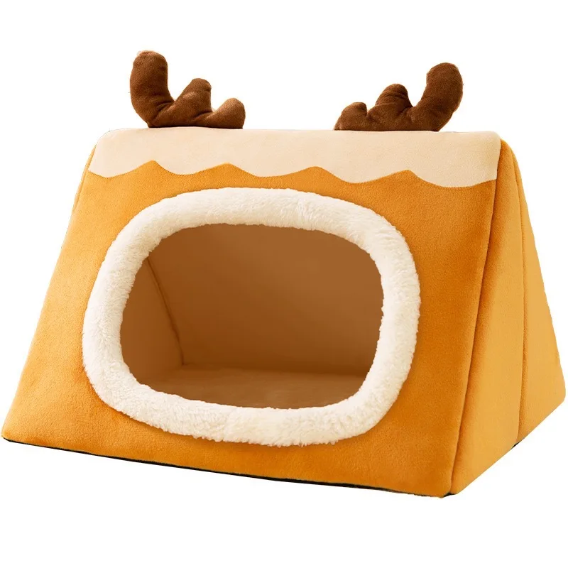 Cat House Autumn/Winter Closed Christmas House Insulation Small Dog Teddy Winter Dog House Air Cushion Room
Cat House Autumn/Winter Closed Christmas House Insulation Small Dog Teddy Winter Dog House Air Cushion Room