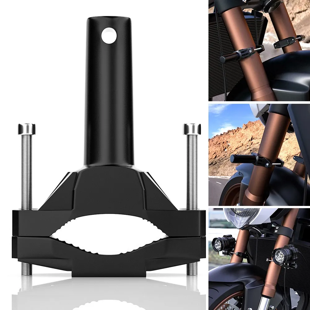 CNC Motorcycle Fork Mount Bracket Clamp Holder For Spot Fog Driving Head Light Adjustable Fork Clamp To Fit Between 20mm-55mm
CNC Motorcycle Fork Mount Bracket Clamp Holder For Spot Fog Driving Head Light Adjustable Fork Clamp To Fit Between 20mm-55mm