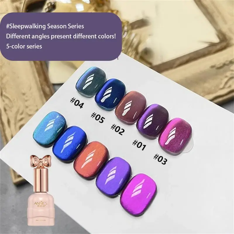 

Laser Nail Polish Phototherapy Small Easy To Remove Safety And Environmental Protection Easy To Paint Nail Art Cat Eye Gel