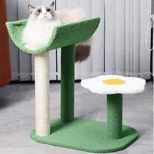 Cat Scratcher Cat Climbing Frame Scratching Post for Cats Jumping Cats Tree Tower Shelves with Toys Pet Furniture Sofa Protector
Cat Scratcher Cat Climbing Frame Scratching Post for Cats Jumping Cats Tree Tower Shelves with Toys Pet Furniture Sofa Protector