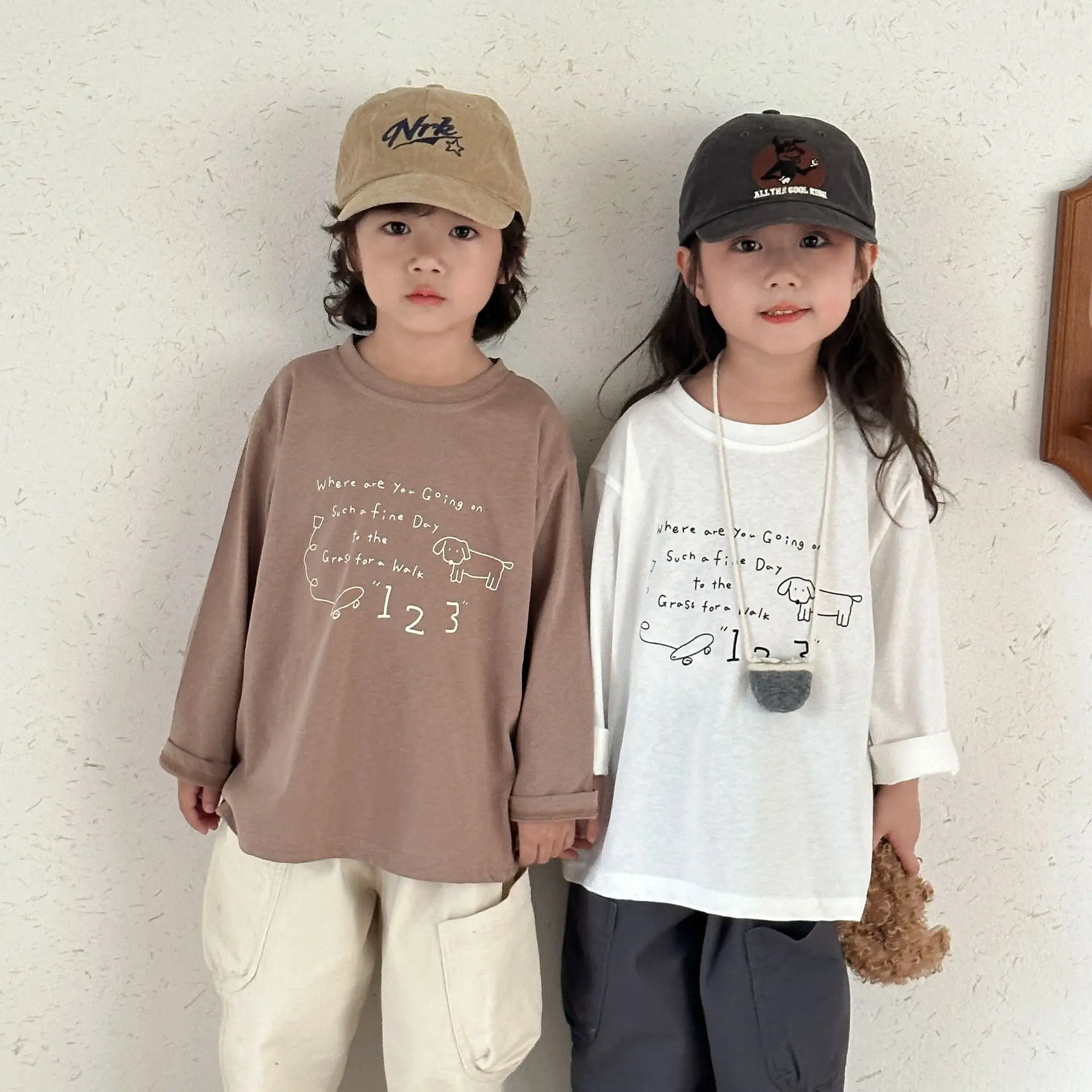 2025 Spring New Children Long Sleeve T Shirts Letter Print Girls Cotton Casual Tees Boys Versatile Bottoming Shirts Kids Clothes 15 Sfcc4508baa4d4f10b2e0c9e7527970968