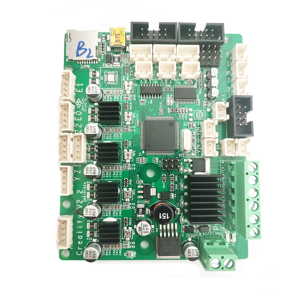 CR-10S Motherboard V2.2 8Bit A4988 Driver ATM2560 Mainboard For Creatity 3D CR-10 CR-10S Printer Parts 
CR-10S Motherboard V2.2 8Bit A4988 Driver ATM2560 Mainboard For Creatity 3D CR-10 CR-10S Printer Parts