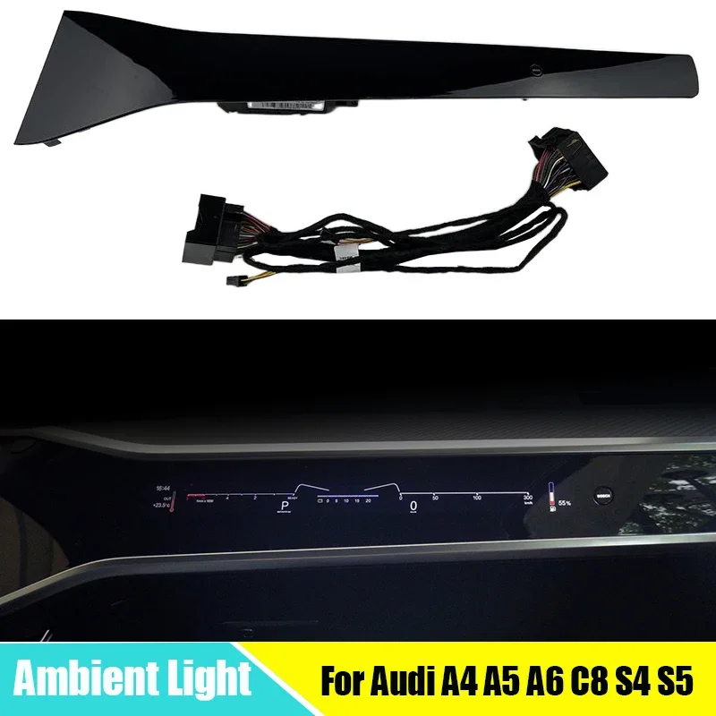 

3th Generation Passenger LCD Display For Audi A4 A5 A6 A7 C8 S4 S5 RS4 RS5 2016-2020 LCD Screen Instrument Dashboard Co-pilot