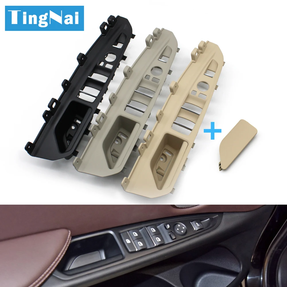 

LHD Car Front Left Door Master Window Switch Bezel Armrest Panel Cover Trim For BMW X5 X6 F15 F16 F85 F86 2014-2018