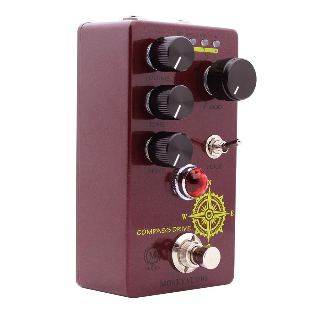 Overdrive Booster Guitar Effects Pedal Effects Knob Mosky Overdrive Pedal R 4-Mode Selection The Guitar VOLUME
Overdrive Booster Guitar Effects Pedal Effects Knob Mosky Overdrive Pedal R 4-Mode Selection The Guitar VOLUME