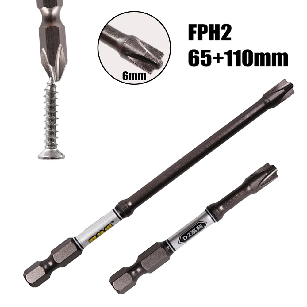 1/2PCS Magnetic Cross Screwdriver Bit 65mm/110mm/65mm+110mm FPH2 For Socket Switch Circuit Breakers Air Switches Hand Tool
1/2PCS Magnetic Cross Screwdriver Bit 65mm/110mm/65mm+110mm FPH2 For Socket Switch Circuit Breakers Air Switches Hand Tool