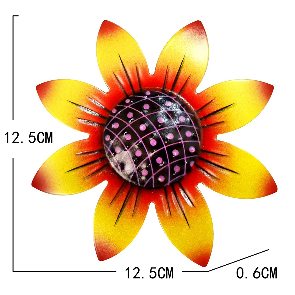 Iron Art Metal Flowers Wall Decor Modern & Simple Premium Metal Flowers Vivid Metal Wall Decor Set 12.5cm In Diameter
Iron Art Metal Flowers Wall Decor Modern & Simple Premium Metal Flowers Vivid Metal Wall Decor Set 12.5cm In Diameter