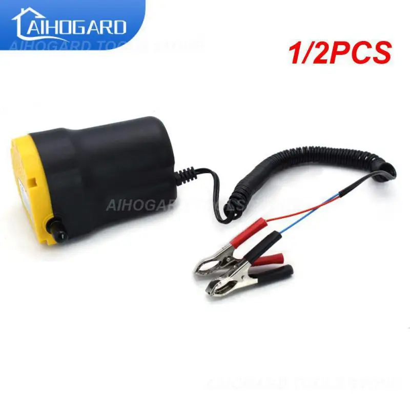 

1/2PCS Electric Car Oil Pump 12V 24V 60W Crude Fluid Extractor Transfer Engine Suction Pump Tubes Use for Auto Car Boat