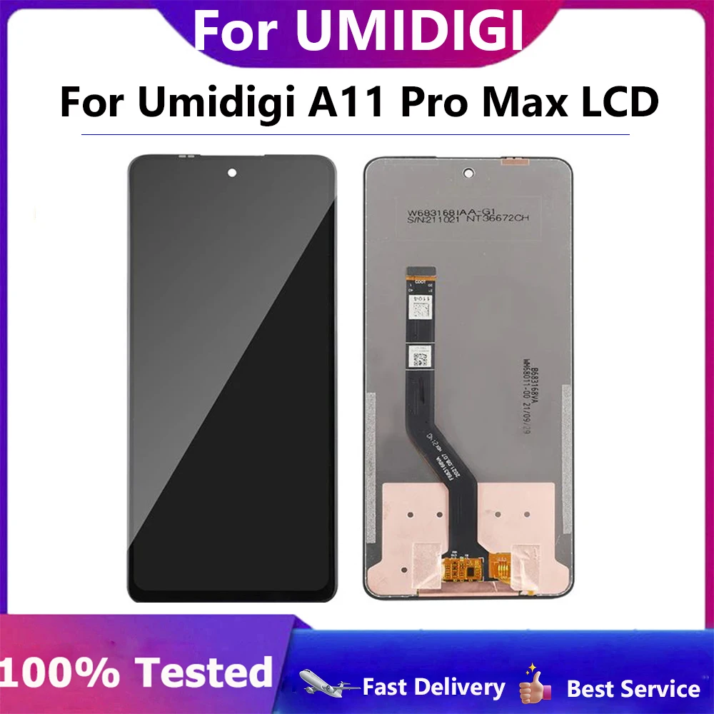 Высококачественный ЖК-дисплей для UMIDIGI A11 Pro Max + сенсорный экран дигитайзер для телефона UMIDIGI A11Pro Max Замена ЖК-экрана
Высококачественный ЖК-дисплей для UMIDIGI A11 Pro Max + сенсорный экран дигитайзер для телефона UMIDIGI A11Pro Max Замена ЖК-экрана
