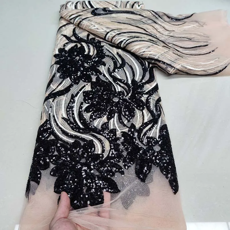 2024 LACE African Lace Fabric HIgh Quality Colorful French Sequined Mesh Lace Fabric for Sewing Luxury Wedding Party 9020
2024 LACE African Lace Fabric HIgh Quality Colorful French Sequined Mesh Lace Fabric for Sewing Luxury Wedding Party 9020