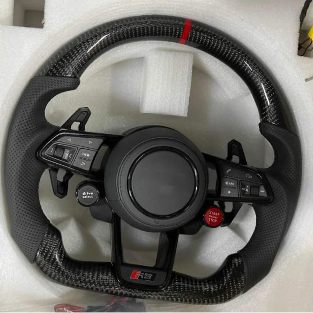 Car Steering Wheel Assembly For Audi A4 B8 B9 Universal multi-function Custom Steering Wheel Decoder Interior Accessorie
Car Steering Wheel Assembly For Audi A4 B8 B9 Universal multi-function Custom Steering Wheel Decoder Interior Accessorie