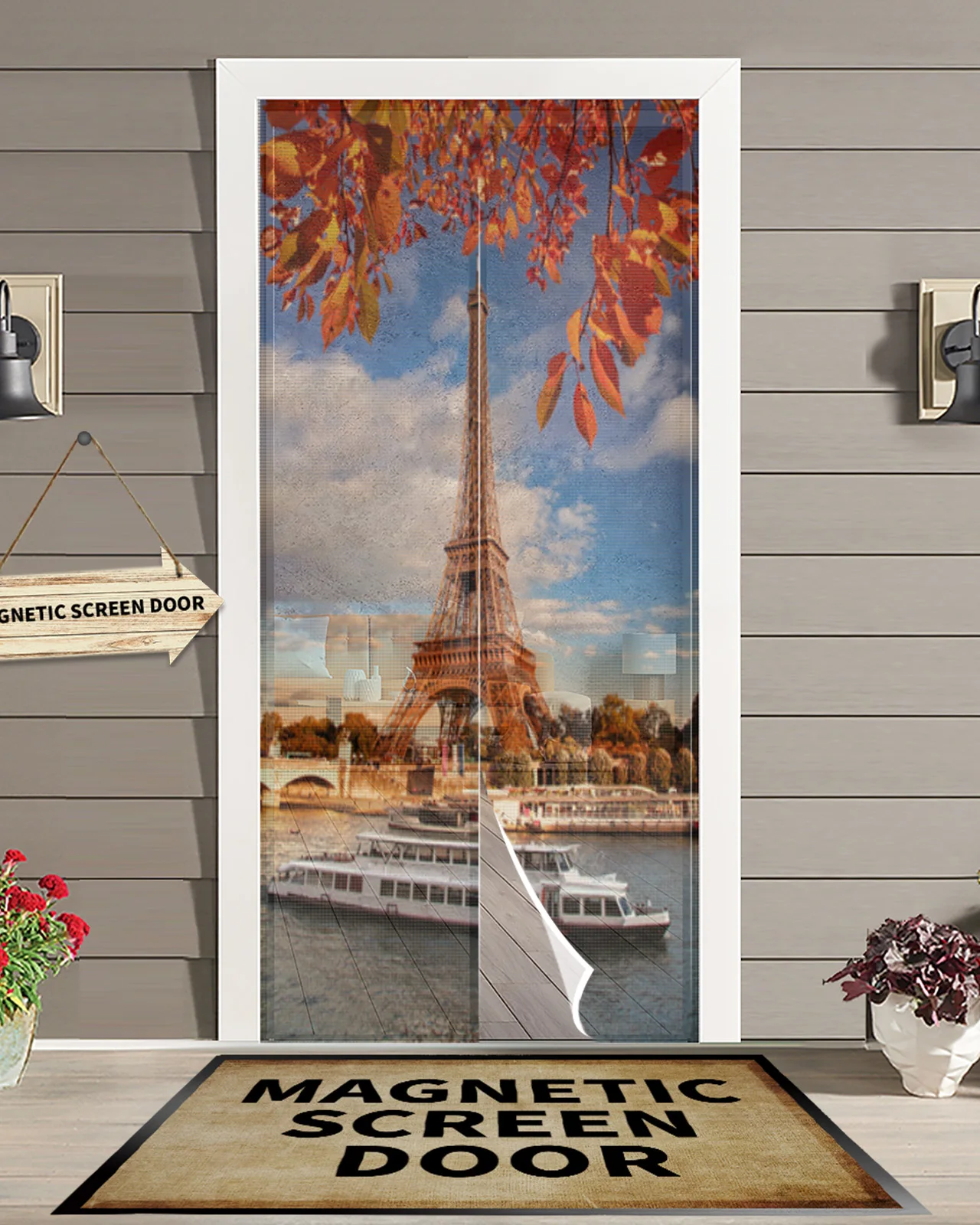Maple Leaf Paris Tower Summer Magnetic Mosquito Net Anti Insect Fly Bug Magnetic Screen Door Curtains
Maple Leaf Paris Tower Summer Magnetic Mosquito Net Anti Insect Fly Bug Magnetic Screen Door Curtains