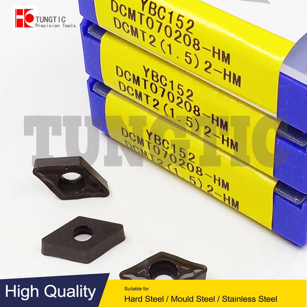 DCMT070208-HM YBC152 Milling Cutter CNC Tools Lathe Machining Tools Lathe Cutting Tool Metal Turning Tools Inserts DCMT 070208
DCMT070208-HM YBC152 Milling Cutter CNC Tools Lathe Machining Tools Lathe Cutting Tool Metal Turning Tools Inserts DCMT 070208