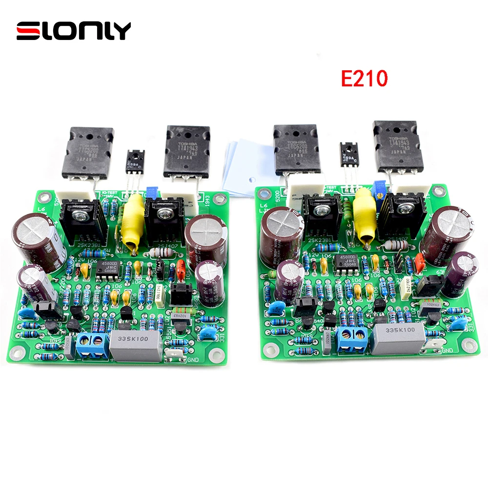 LJM 2pcs Accuphase E210 DC 25V-55V F8-005 150W 8ohm Modified Power AMP Amplifier Board Finished board
LJM 2pcs Accuphase E210 DC 25V-55V F8-005 150W 8ohm Modified Power AMP Amplifier Board Finished board