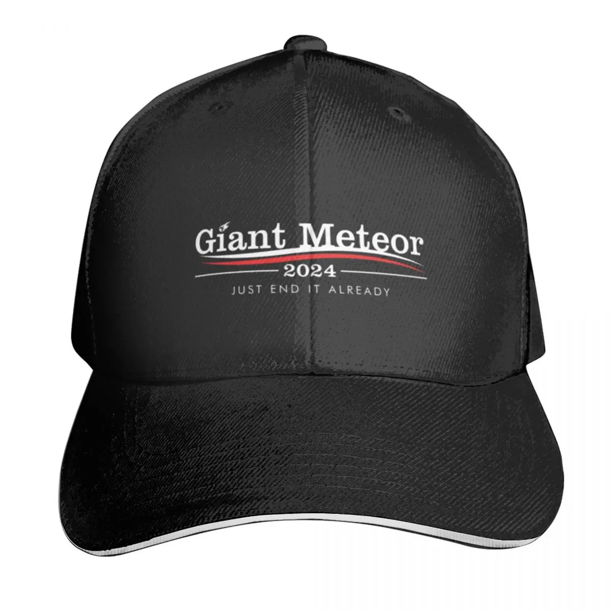 

Giant Meteor 2024 Just End It Already Leisure A Baseball Cap Hat