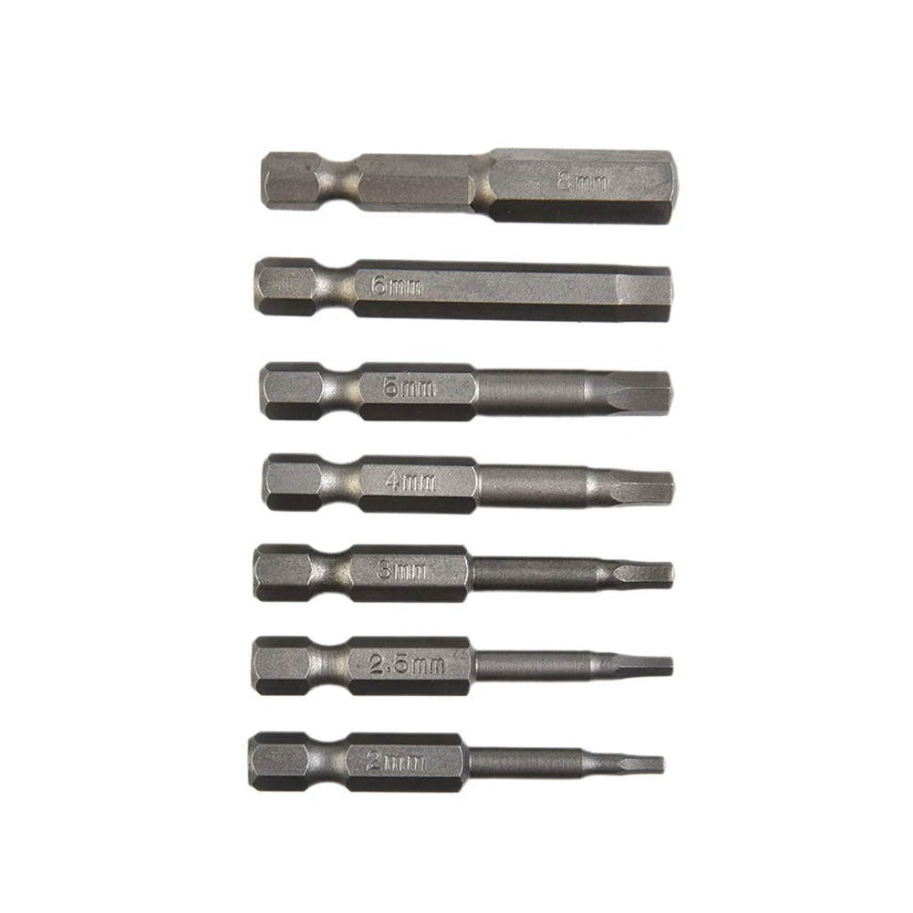 Screw Driver Hex Screwdriver Bit Home Improvement Household Tools Magnetic Head Silver 1/4 Hex Shank 2.5mm-8mm
Screw Driver Hex Screwdriver Bit Home Improvement Household Tools Magnetic Head Silver 1/4 Hex Shank 2.5mm-8mm