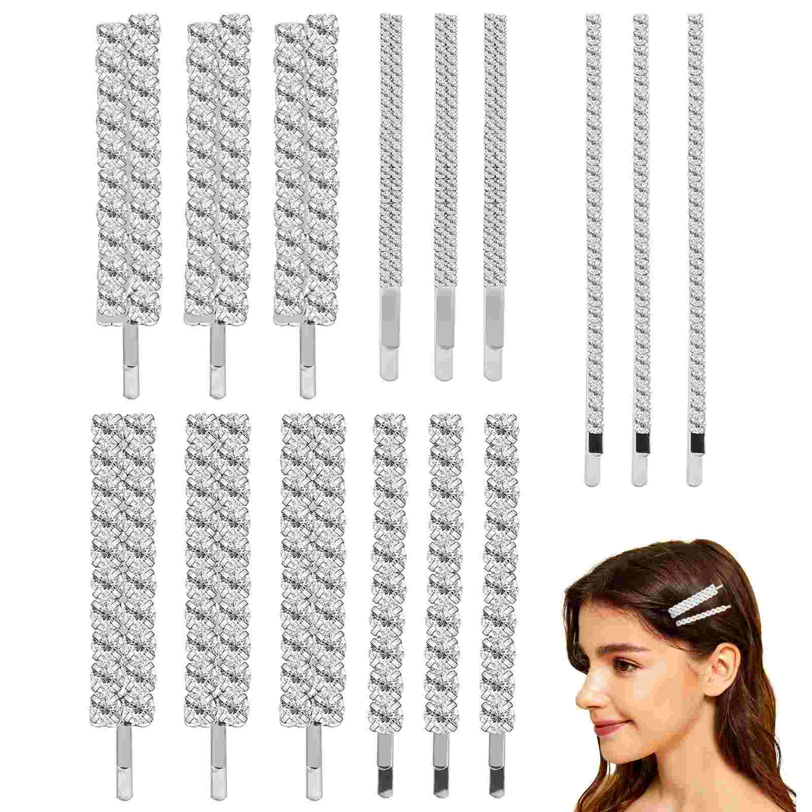 15 Pcs Rhinestone Hair Clips Bling Hair Clips Rhinestone Bobby Pins Women Wedding Hair Accessories
15 Pcs Rhinestone Hair Clips Bling Hair Clips Rhinestone Bobby Pins Women Wedding Hair Accessories