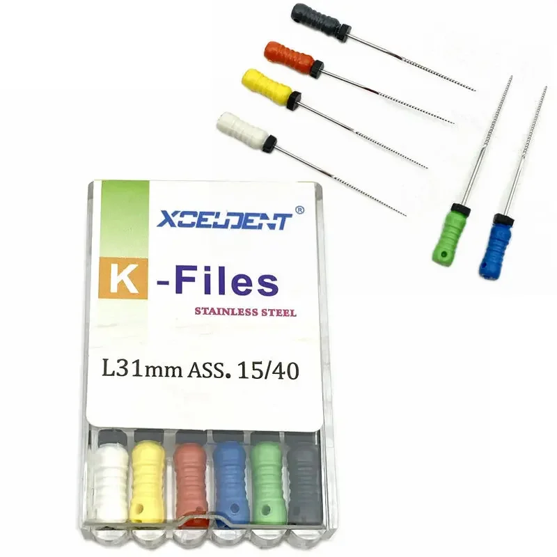 31mm Dental K Files Root Canal Endo Files Dental Hand Files Stainless Steel K Files Dentist Tools
31mm Dental K Files Root Canal Endo Files Dental Hand Files Stainless Steel K Files Dentist Tools