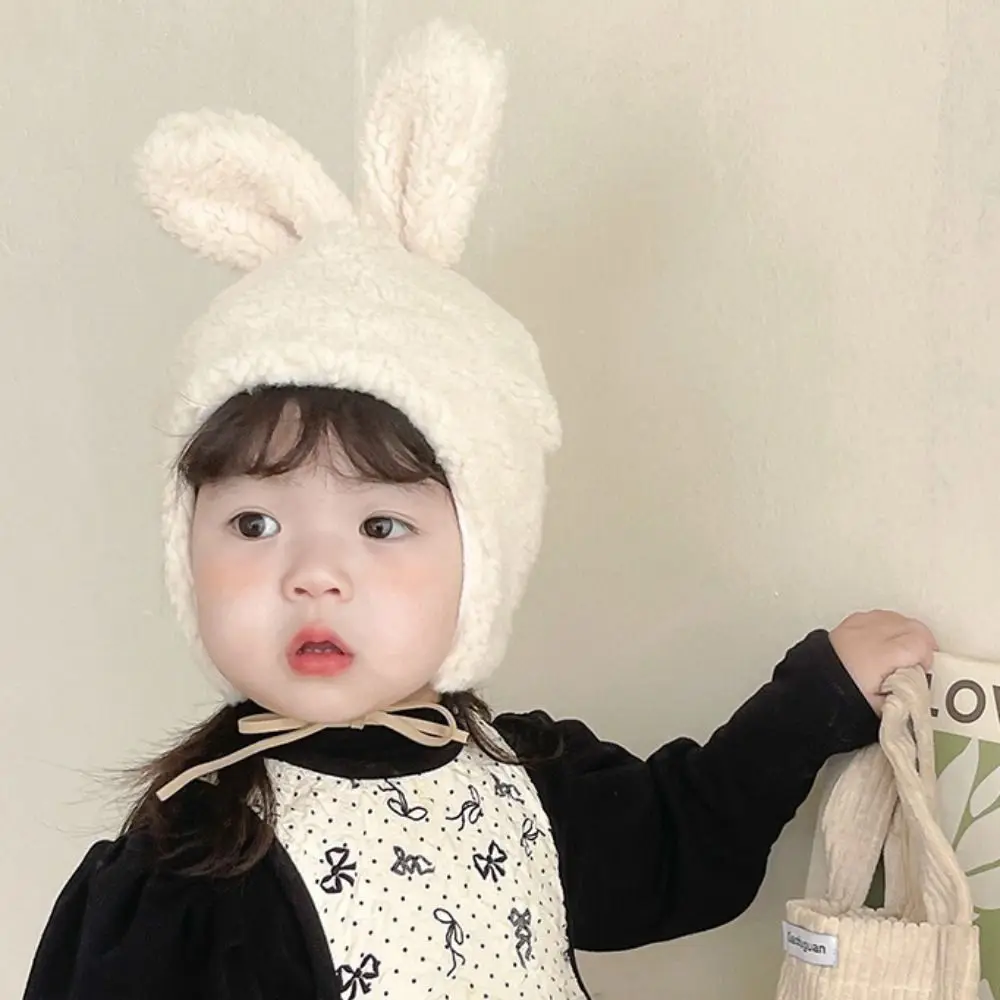 Cute Rabbit Baby Earmuffs Cap New Lamb Wool Ear Protector Warm Headgear Cartoon Warm Plush Basin Hat Children
Cute Rabbit Baby Earmuffs Cap New Lamb Wool Ear Protector Warm Headgear Cartoon Warm Plush Basin Hat Children
