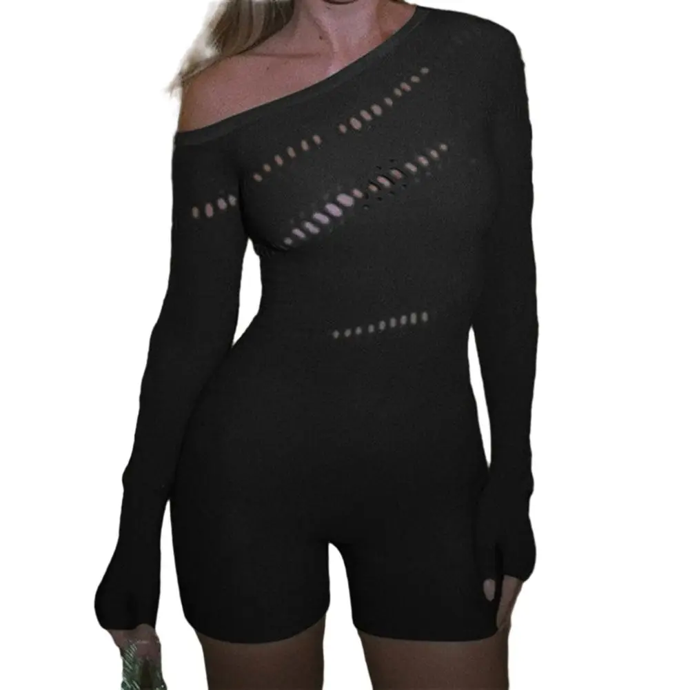 Sexy Women Bodysuit Lace See Through Jumpsuit Ultra-thin Mesh Hollow Party Wear Inclined Shoulder Playsuits Erotic Sleepwear
Sexy Women Bodysuit Lace See Through Jumpsuit Ultra-thin Mesh Hollow Party Wear Inclined Shoulder Playsuits Erotic Sleepwear