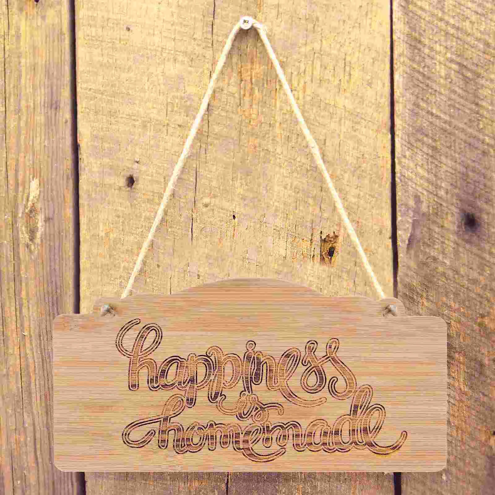 

Unfinished Wood Signs Blank Hanging Plaque DIY Craft Project Wood Sign