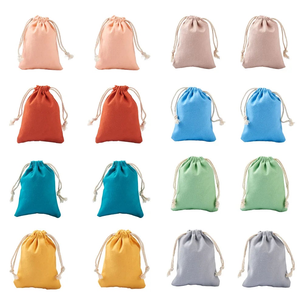 40Pcs 8 Colors Polycotton Canvas Packing Pouches Natural Cotton Drawstring Bags For Wedding Party Christmas Gift Bags 12x9cm
40Pcs 8 Colors Polycotton Canvas Packing Pouches Natural Cotton Drawstring Bags For Wedding Party Christmas Gift Bags 12x9cm