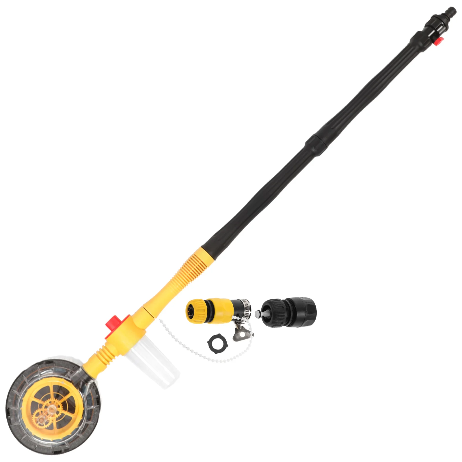 

120cm Automatic Rotary Car Washing Brush Household Portable Long Handle Retractable Car Cleaning Brush Auto Cleaner